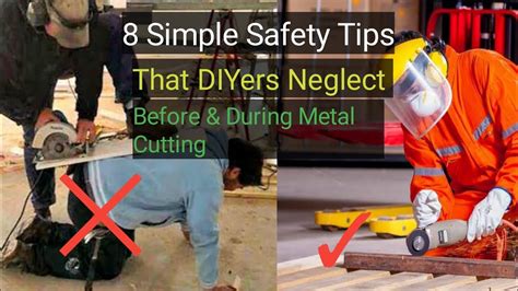 sheet metal cutting safety